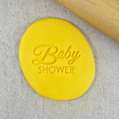 Cookie Embosser - Baby Shower